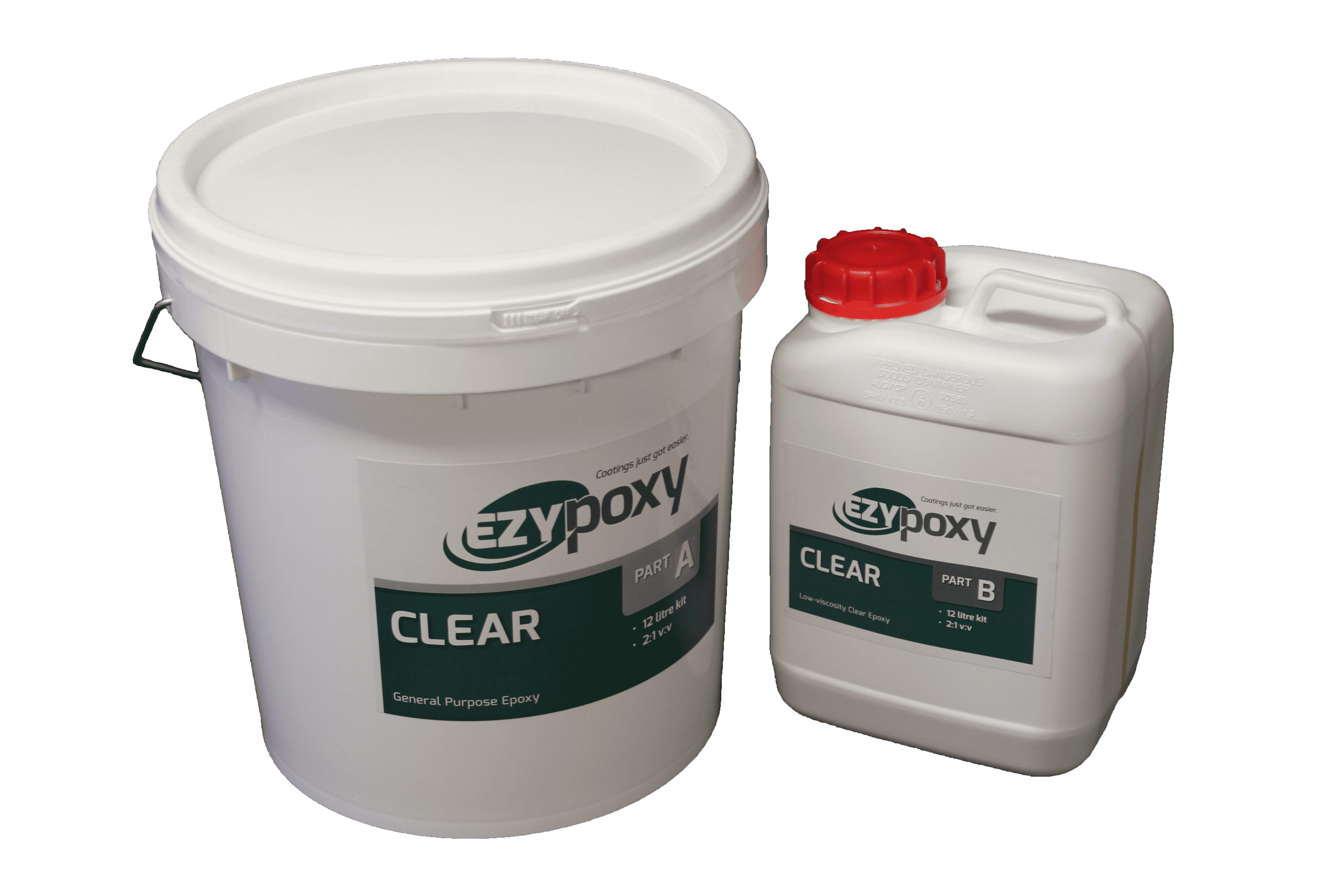 A 12 litre kit of Ezypoxy Clear Epoxy Sealer.
